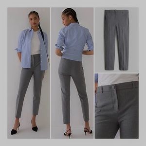 J. Crew High-Rise Cameron Pant in Four-Season Stretch - Charcoal